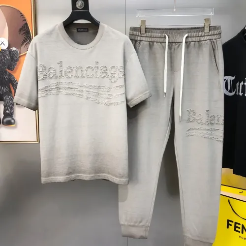 Wholesale Balenciaga Fashion Tracksuits Short Sleeved For Men #1464780 $98.00 USD, Wholesale Quality Replica Balenciaga Fashion Tracksuits
