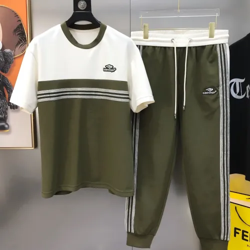 Wholesale Balenciaga Fashion Tracksuits Short Sleeved For Men #1464783 $98.00 USD, Wholesale Quality Replica Balenciaga Fashion Tracksuits