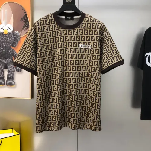 Replica Fendi Tracksuits Short Sleeved For Men #1464787 $98.00 USD for Wholesale