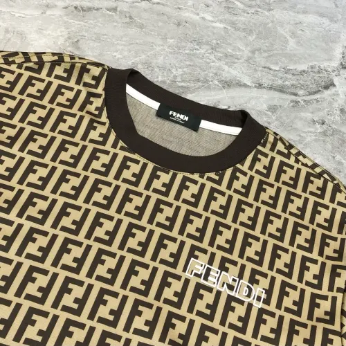 Replica Fendi Tracksuits Short Sleeved For Men #1464787 $98.00 USD for Wholesale