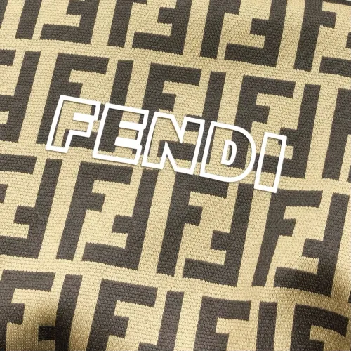 Replica Fendi Tracksuits Short Sleeved For Men #1464787 $98.00 USD for Wholesale