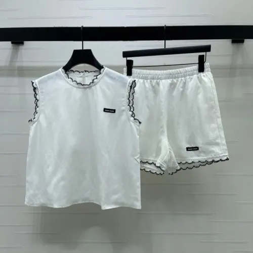 Wholesale MIU MIU Tracksuits Sleeveless For Women #1464792 $100.00 USD, Wholesale Quality Replica MIU MIU Tracksuits