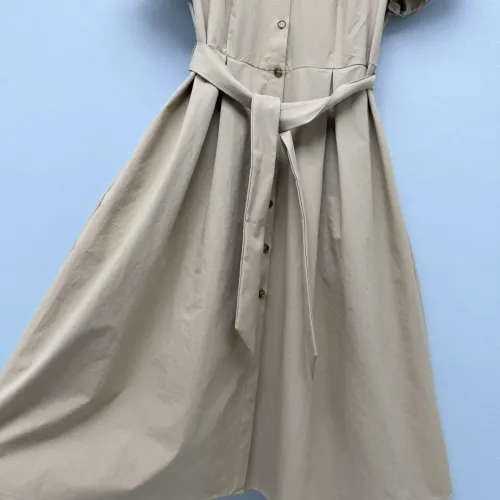 Replica Burberry Dresses Short Sleeved For Women #1464797 $85.00 USD for Wholesale