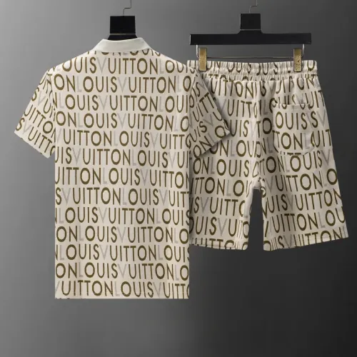 Replica Louis Vuitton LV Tracksuits Short Sleeved For Men #1464834 $45.00 USD for Wholesale