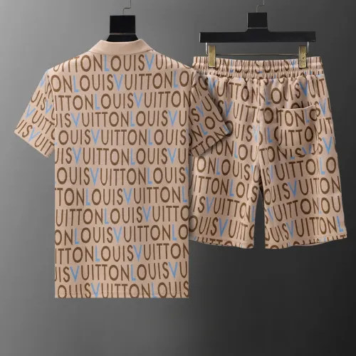 Replica Louis Vuitton LV Tracksuits Short Sleeved For Men #1464836 $45.00 USD for Wholesale