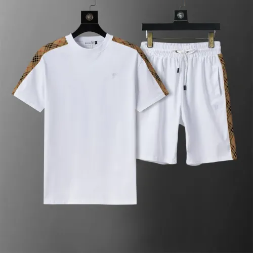Wholesale Burberry Tracksuits Short Sleeved For Men #1464843 $42.00 USD, Wholesale Quality Replica Burberry Tracksuits