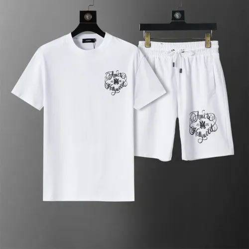 Wholesale Amiri Tracksuits Short Sleeved For Men #1464852 $42.00 USD, Wholesale Quality Replica Amiri Tracksuits