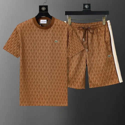 Wholesale Lacoste Tracksuits Short Sleeved For Men #1464858 $42.00 USD, Wholesale Quality Replica Lacoste Tracksuits