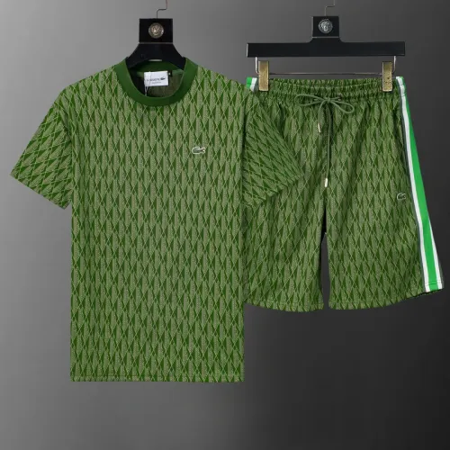 Wholesale Lacoste Tracksuits Short Sleeved For Men #1464860 $42.00 USD, Wholesale Quality Replica Lacoste Tracksuits