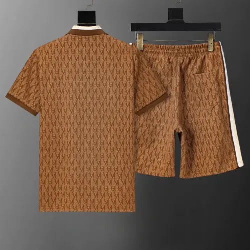Replica Lacoste Tracksuits Short Sleeved For Men #1464864 $45.00 USD for Wholesale