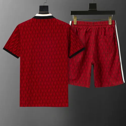 Replica Lacoste Tracksuits Short Sleeved For Men #1464865 $45.00 USD for Wholesale