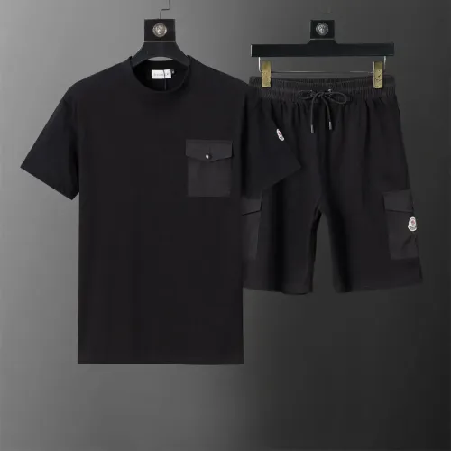 Wholesale Moncler Tracksuits Short Sleeved For Men #1464868 $45.00 USD, Wholesale Quality Replica Moncler Tracksuits