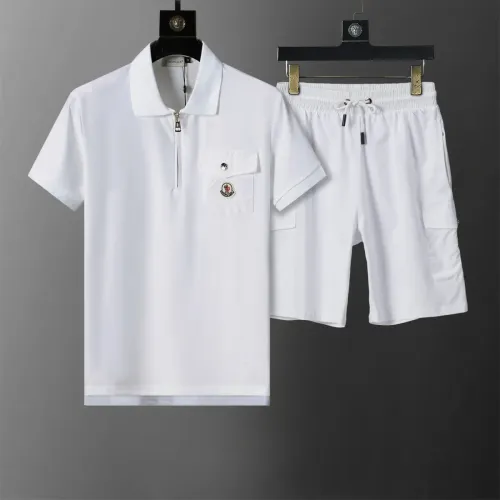 Wholesale Moncler Tracksuits Short Sleeved For Men #1464869 $48.00 USD, Wholesale Quality Replica Moncler Tracksuits