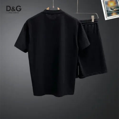 Replica Dolce & Gabbana D&G Tracksuits Short Sleeved For Men #1464894 $48.00 USD for Wholesale
