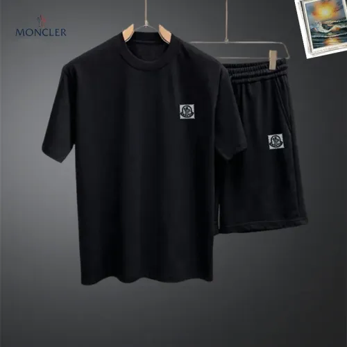 Wholesale Moncler Tracksuits Short Sleeved For Men #1464896 $48.00 USD, Wholesale Quality Replica Moncler Tracksuits