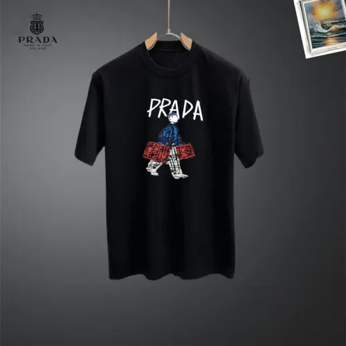 Replica Prada Tracksuits Short Sleeved For Men #1464919 $48.00 USD for Wholesale