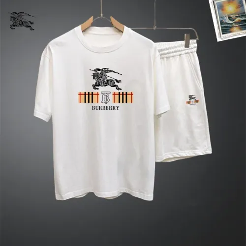 Wholesale Burberry Tracksuits Short Sleeved For Men #1464928 $48.00 USD, Wholesale Quality Replica Burberry Tracksuits