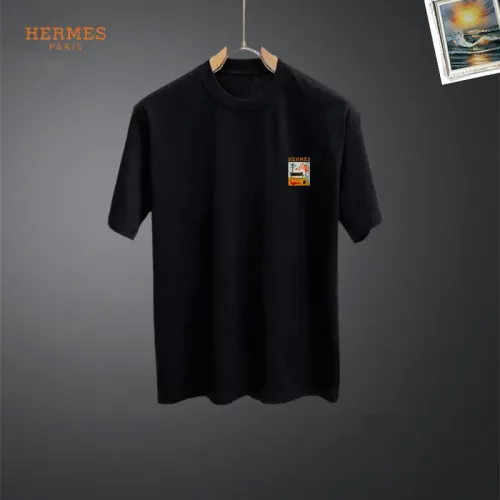 Replica Hermes Tracksuits Short Sleeved For Men #1464941 $48.00 USD for Wholesale