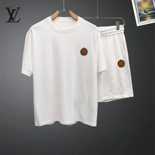 Wholesale Louis Vuitton LV Tracksuits Short Sleeved For Men #1464943 $48.00 USD, Wholesale Quality Replica Louis Vuitton LV Tracksuits