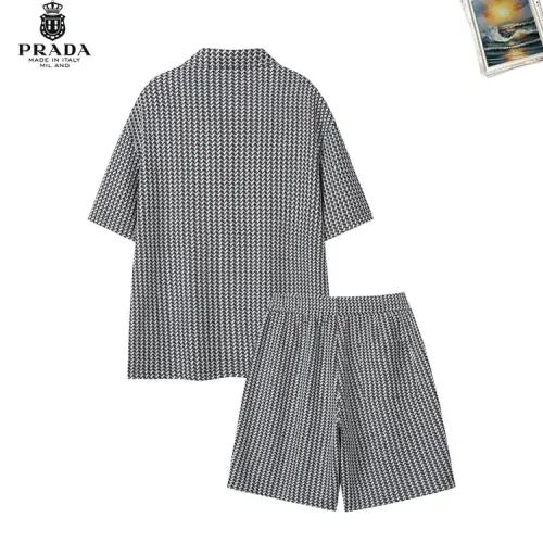 Replica Prada Tracksuits Short Sleeved For Men #1464961 $52.00 USD for Wholesale