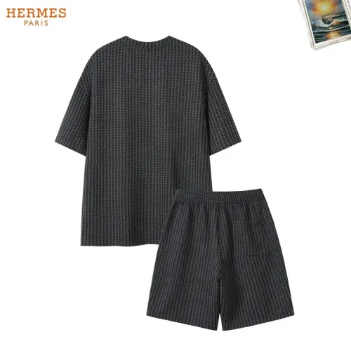 Replica Hermes Tracksuits Short Sleeved For Men #1465005 $52.00 USD for Wholesale