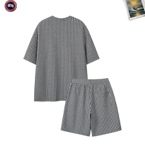 Replica Canada Goose Tracksuits Short Sleeved For Men #1465016 $52.00 USD for Wholesale