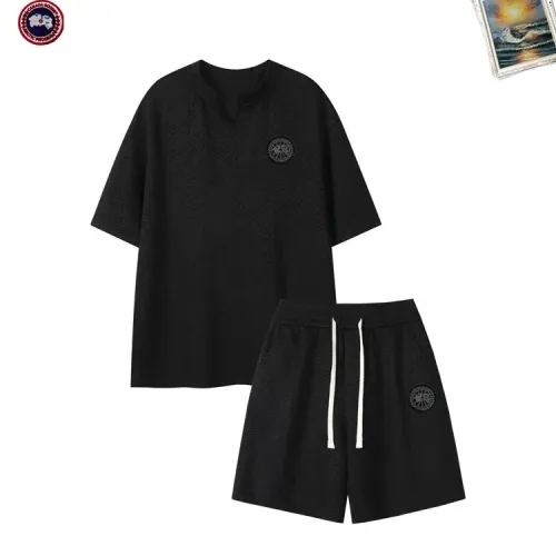 Wholesale Canada Goose Tracksuits Short Sleeved For Men #1465018 $52.00 USD, Wholesale Quality Replica Canada Goose Tracksuits