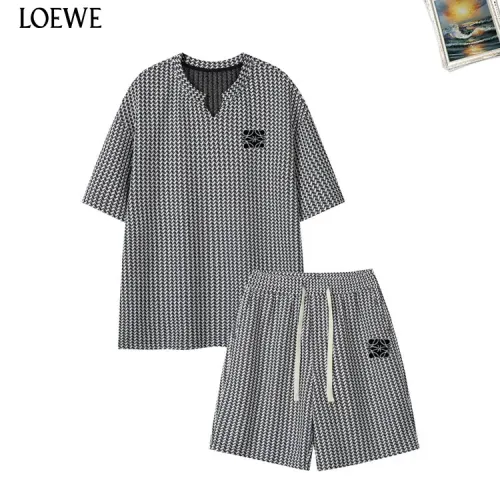 Wholesale LOEWE Tracksuits Short Sleeved For Men #1465022 $52.00 USD, Wholesale Quality Replica LOEWE Tracksuits