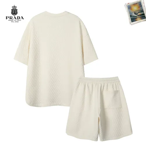 Replica Prada Tracksuits Short Sleeved For Men #1465026 $52.00 USD for Wholesale