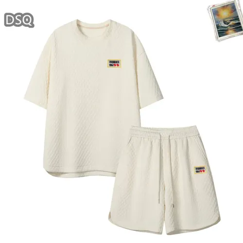 Wholesale Dsquared Tracksuits Short Sleeved For Men #1465029 $52.00 USD, Wholesale Quality Replica Dsquared Tracksuits