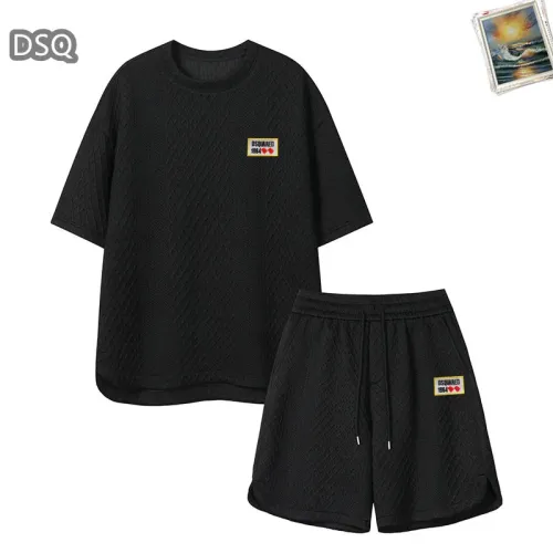 Wholesale Dsquared Tracksuits Short Sleeved For Men #1465030 $52.00 USD, Wholesale Quality Replica Dsquared Tracksuits
