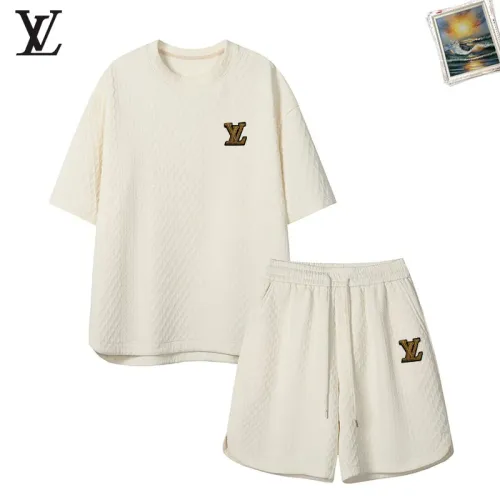 Wholesale Louis Vuitton LV Tracksuits Short Sleeved For Men #1465032 $52.00 USD, Wholesale Quality Replica Louis Vuitton LV Tracksuits