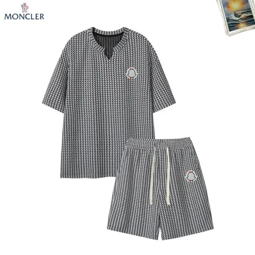 Wholesale Moncler Tracksuits Short Sleeved For Men #1465034 $52.00 USD, Wholesale Quality Replica Moncler Tracksuits