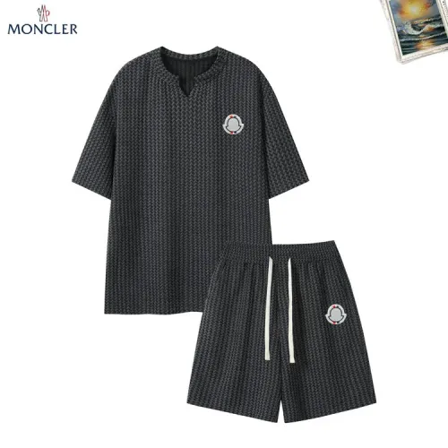 Wholesale Moncler Tracksuits Short Sleeved For Men #1465035 $52.00 USD, Wholesale Quality Replica Moncler Tracksuits