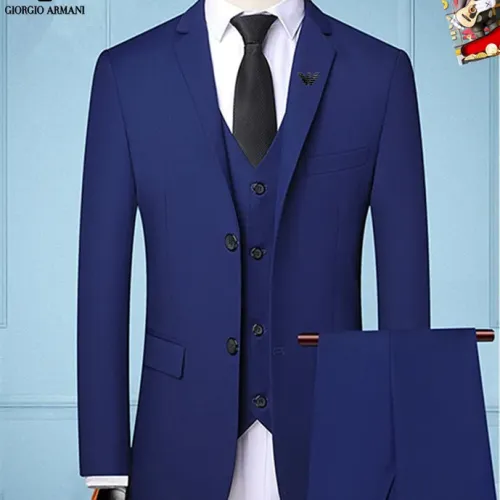 Wholesale Armani Tracksuits Long Sleeved For Men #1465088 $105.00 USD, Wholesale Quality Replica Armani Tracksuits