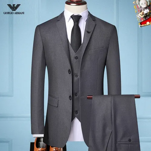 Wholesale Armani Tracksuits Long Sleeved For Men #1465089 $105.00 USD, Wholesale Quality Replica Armani Tracksuits