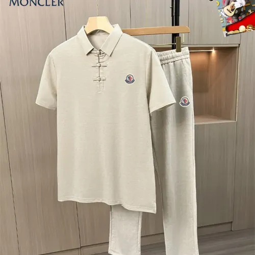 Wholesale Moncler Tracksuits Short Sleeved For Men #1465100 $80.00 USD, Wholesale Quality Replica Moncler Tracksuits