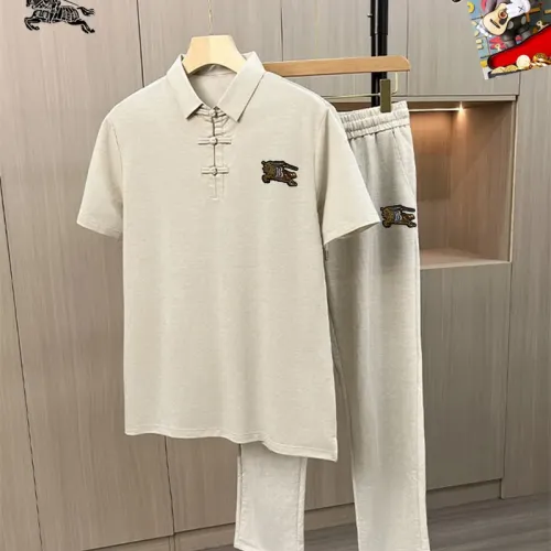 Wholesale Burberry Tracksuits Short Sleeved For Men #1465109 $80.00 USD, Wholesale Quality Replica Burberry Tracksuits