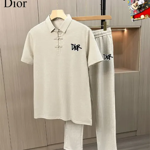 Wholesale Christian Dior Tracksuits Short Sleeved For Men #1465130 $80.00 USD, Wholesale Quality Replica Christian Dior Tracksuits