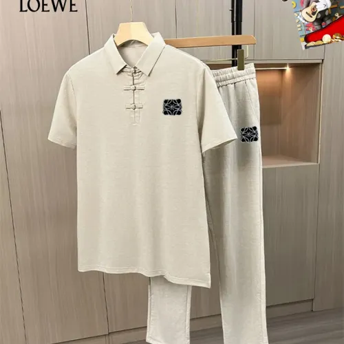 Wholesale LOEWE Tracksuits Short Sleeved For Men #1465139 $80.00 USD, Wholesale Quality Replica LOEWE Tracksuits