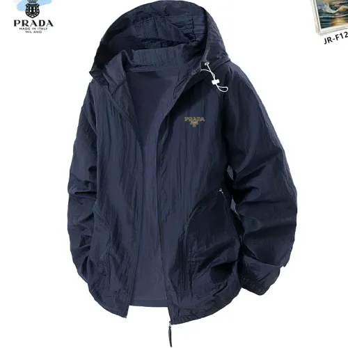 Wholesale Prada Jackets Long Sleeved For Men #1465166 $48.00 USD, Wholesale Quality Replica Prada Jackets