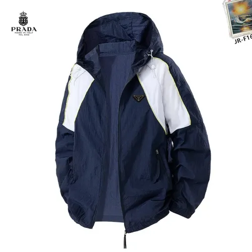 Wholesale Prada Jackets Long Sleeved For Men #1465174 $48.00 USD, Wholesale Quality Replica Prada Jackets