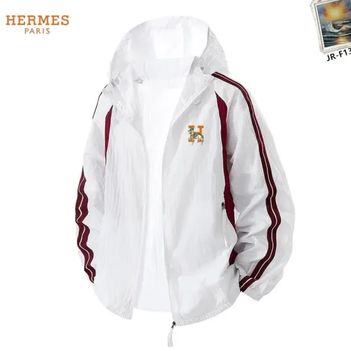 Wholesale Hermes Jackets Long Sleeved For Men #1465188 $48.00 USD, Wholesale Quality Replica Hermes Jackets