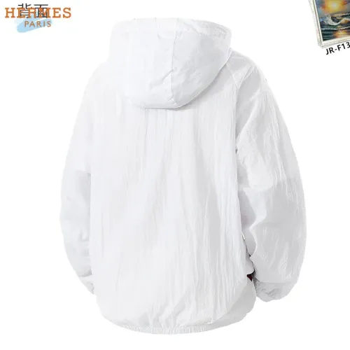 Replica Hermes Jackets Long Sleeved For Men #1465188 $48.00 USD for Wholesale