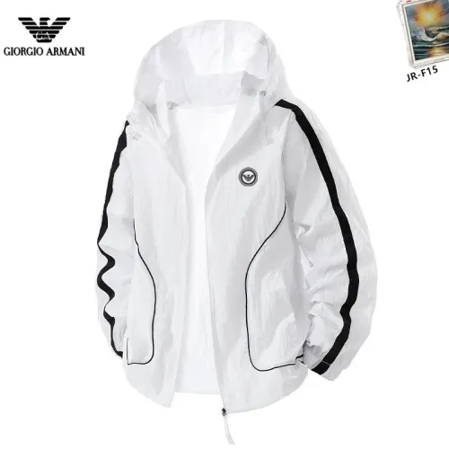 Wholesale Armani Jackets Long Sleeved For Men #1465194 $48.00 USD, Wholesale Quality Replica Armani Jackets