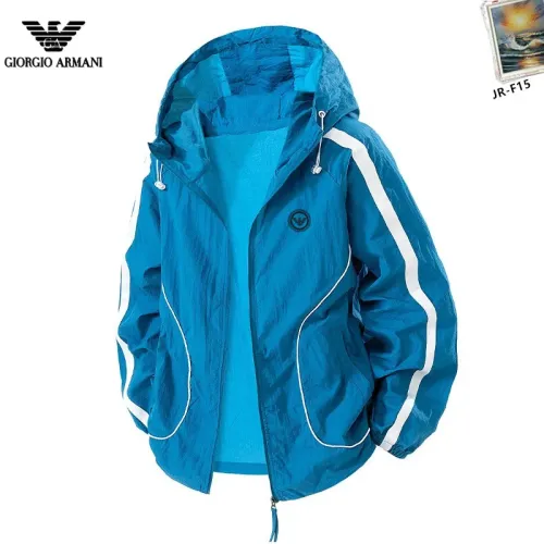 Wholesale Armani Jackets Long Sleeved For Men #1465197 $48.00 USD, Wholesale Quality Replica Armani Jackets