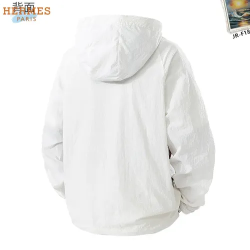 Replica Hermes Jackets Long Sleeved For Men #1465201 $48.00 USD for Wholesale