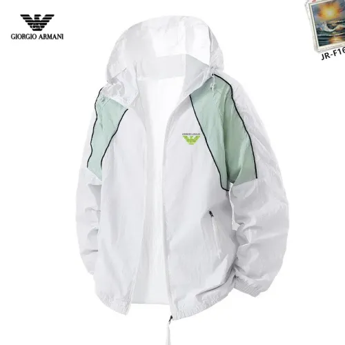 Wholesale Armani Jackets Long Sleeved For Men #1465209 $48.00 USD, Wholesale Quality Replica Armani Jackets