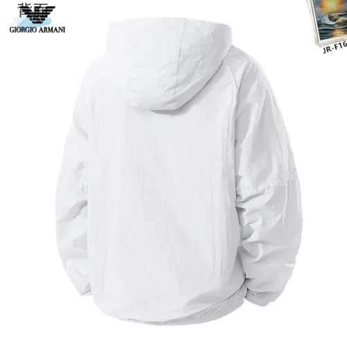 Replica Armani Jackets Long Sleeved For Men #1465209 $48.00 USD for Wholesale