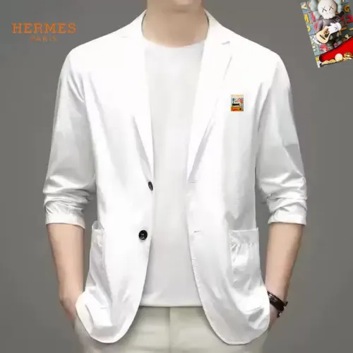 Wholesale Hermes Jackets Long Sleeved For Men #1465249 $52.00 USD, Wholesale Quality Replica Hermes Jackets